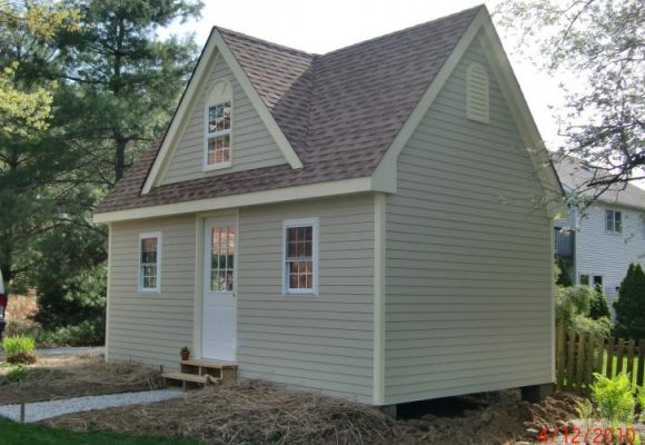 Lauersen Shed Finished